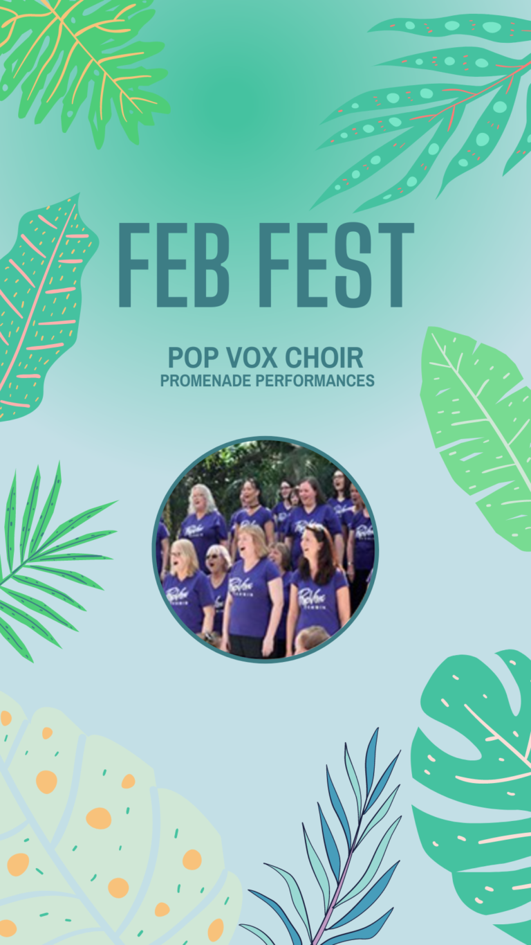 Pop Vox Choir - Palm House Sefton Park